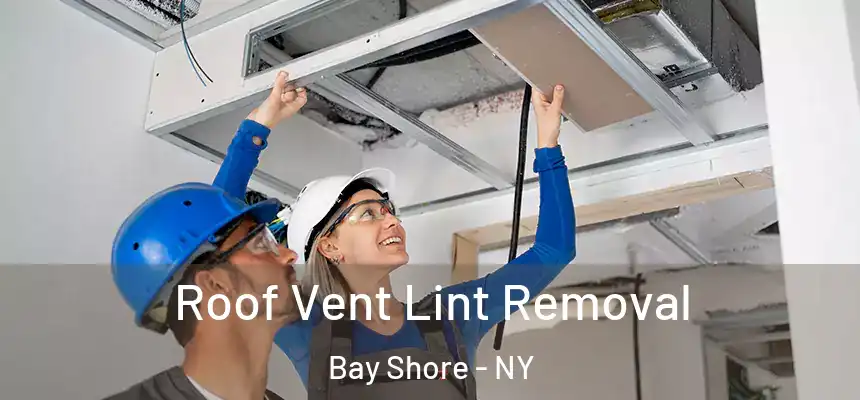 Roof Vent Lint Removal Bay Shore - NY